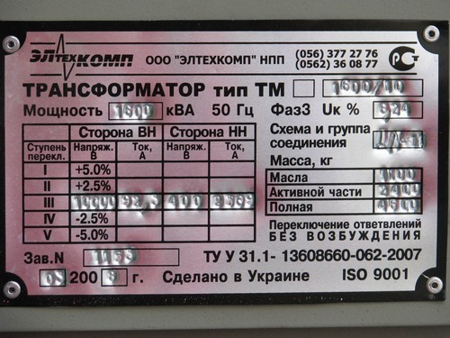   1600/10-0,4